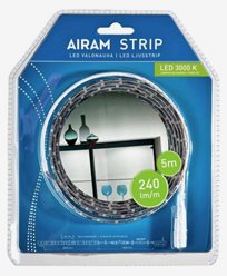 Airam LED Strip 5m vit IP20/54, 24W. 4107189