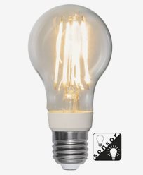 Star Trading LED-lamppu 8W/2700K (75W) E27 A60 Sensor clear