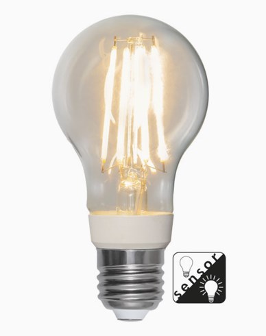 Star Trading LED-lampa 8W/2700K (75W) E27 A60 Sensor clear