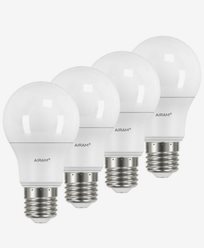 AIRAM LED-lamppu Normaali E27, 9,5 W 4 kpl