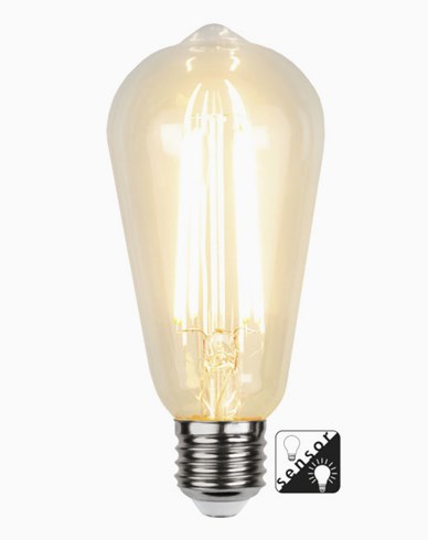 Star Trading LED Sensorlampa Edison 4,2W/2100K E27(30W)