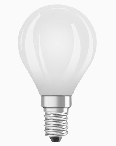 LEDVANCE OSRAM LED-lampa Klot MATT 6,5W/840 (60W) E14. Dim.
