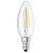 LEDVANCE OSRAM LED-lamppu kynttilälamppu 4,8W/840 (40W) E14. Himm.eä.