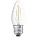 LEDVANCE OSRAM LED-lamppu kynttilälamppu 4,8W/827 (40W) E27. Himm.eä.