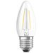 Osram LED-lampa Kron Klar 5W/827 (40W) E27. Dim.