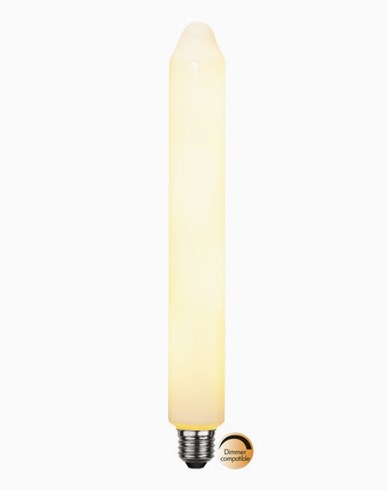 Star Trading LED-lamppu Putkimainen T38 opaali E27 5,8W (35W)