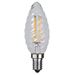 Star Trading LED-lamppu kynttilälamppu Twisted E14 2700K 4,2W (40W) Dim