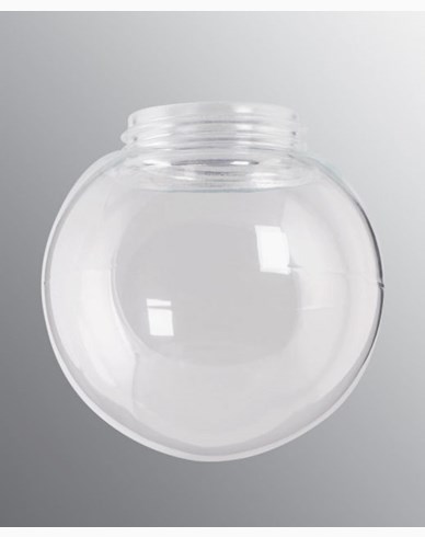 Ifö Electric Reservglass globus klarglass Ø150 mm