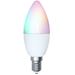 AIRAM SmartHome -kynttilälamppu, E14, opaali, 470 lm, RGBW, WiFi