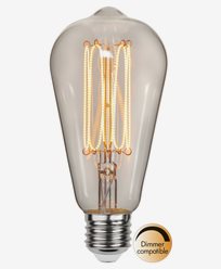 Danlamp Edison Lamp LED 6 E27 dimmable 4W 4W 240V 