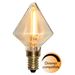 Star Trading Star Trading Led-Lampa Soft Glow Liten Diamant E14 2200K Dimbar