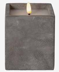 Star Trading Star Trading Blockljus Flamme Cement. 11,5cm