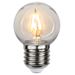 Star Trading Ledlampa E27 outdoor, pc-plast 1W