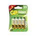 GP Batteries Super Alkaline AA 4+4