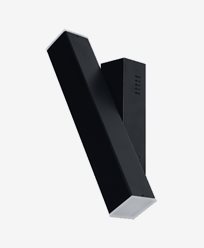 LEDVANCE Smart+ Wifi Orbis wall Cross LED Black, roterbart veggarmatur