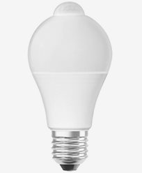 Osram LED-lamppu Normal CL A E27 Motion Sensor 9W (60W)