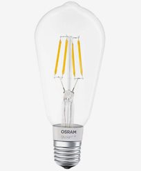 Osram Smart+ BT Filament Edison Dimbar 650lm E27 5,5W