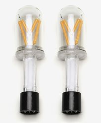 Konstsmide Extra LED-lampa till ljusslinga 2392-800. 2-pack