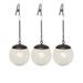 Star Trading Globe Solcellsdekoration Globformad 3-pack