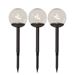 Star Trading Globe Solcells-pollare 3-pack Glob