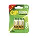 GP Batteries GP Super Alkaline AAA 4+4
