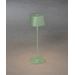 Konstsmide Capri bordslampa usb 2700K/3000K dimbar fyrkantig grön/grå