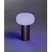 Konstsmide Antibes bordlampe 2700/3000/4000k+RGB dimbart sort/hvitt glass