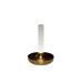 Konstsmide Biarritz bordslampa 18000/2700/400K dimbar guld/frostad vas