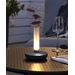 Konstsmide Biarritz bordlampe 1800/2700/400K dimbar med grå/frostet vase