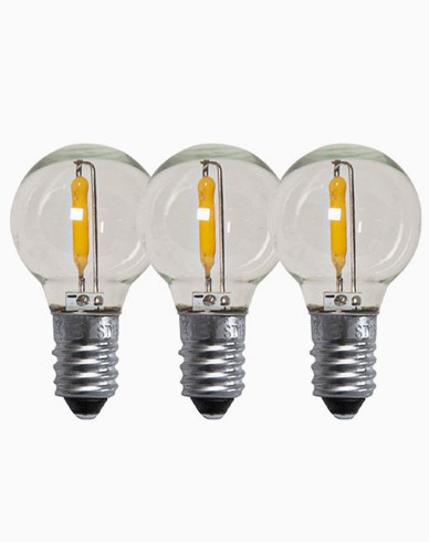 Star Trading Reservlampa 3-pack Spare Bulb Universal LED, E10 passar 4-10 lampor, 23-55V