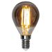 Star Trading LED-lampe E14 P45 Soft Glow Smoke 3-trinns minne