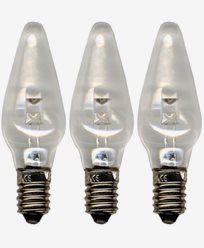 Star Trading Universal LED Lamppu E10 10-55V, Kirkas  3-pak