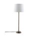 PR Home Kent Bordlampe med Hvit lampeskjerm 59cm