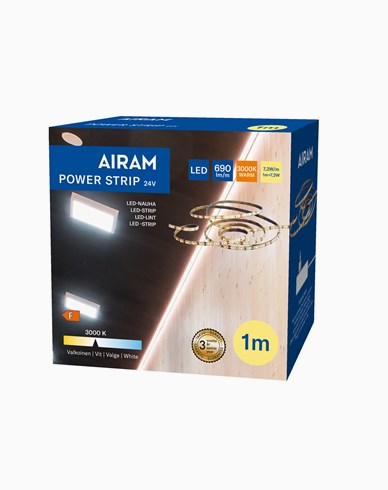 AIRAM LED-nauha Power 7,2W/m 3000K IP20 1m