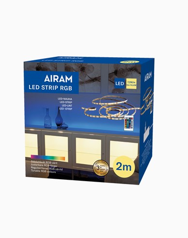 AIRAM LED-nauha Power RGB IP20 2m