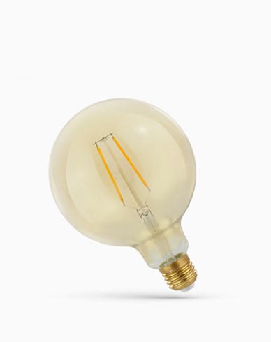 Spectrum LED E27 Globlampa LED Amberfärgad 2W 2400K