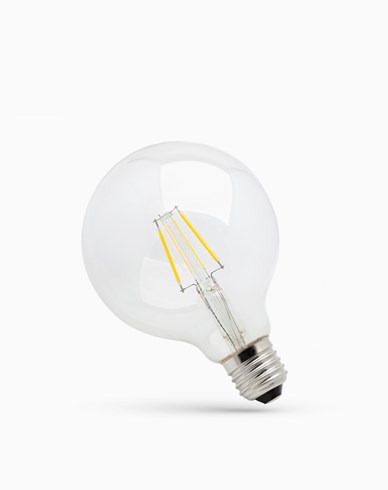 Spectrum LED LED Globelampe Klar E27 8,5W 2700K 1150 lumen