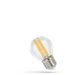 Spectrum LED LED-lampe Mignon filament 5,5W 2700K 710 lumen. Dimbar