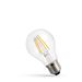 Spectrum LED LED-lampa GLS E-27 8.5W COG Klar Dimbar