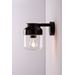Ifö Electric Ohm Wall Vegglampe LED E27 Svart 140/205 Klarglass IP44