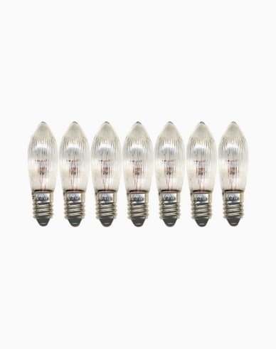 Seca Light Seca Gløde topppære 7-ljus E10 3W 34V, 7-pack