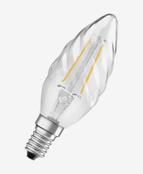 LEDVANCE LED Lampa Filament E14 Kronljus Dimbar Klar 2,8W (25W)