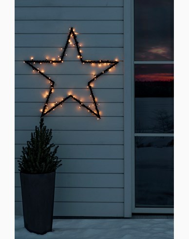 Konstsmide Ljusslinga 200 amber LED 3184cm
