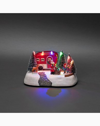 Konstsmide Camping med husvagn Juldekoration 6 LED 3xAA