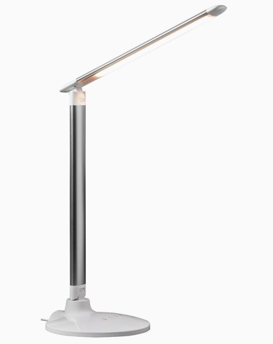 AIRAM Gina Bordlampe Dimbar LED 14W 827/845/860 800lm Hvit/sølv