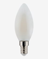 AIRAM Oiva LED-lamppu E14 Kruunukynttilä 2,2W/830 250lm Opaali