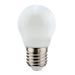 AIRAM Oiva LED-pære E27 Krone 2,2W/830 250lm Opal