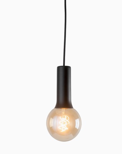 AIRAM Okko Lampeoppheng E27, Svart tekstilkable