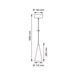 AIRAM Onia Taklampe E27 Svart