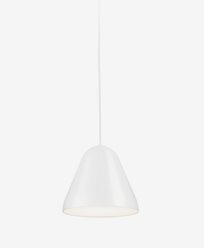 AIRAM Enna Seinälamppu diffuusorilla, E27 Valkoinen 22cm
